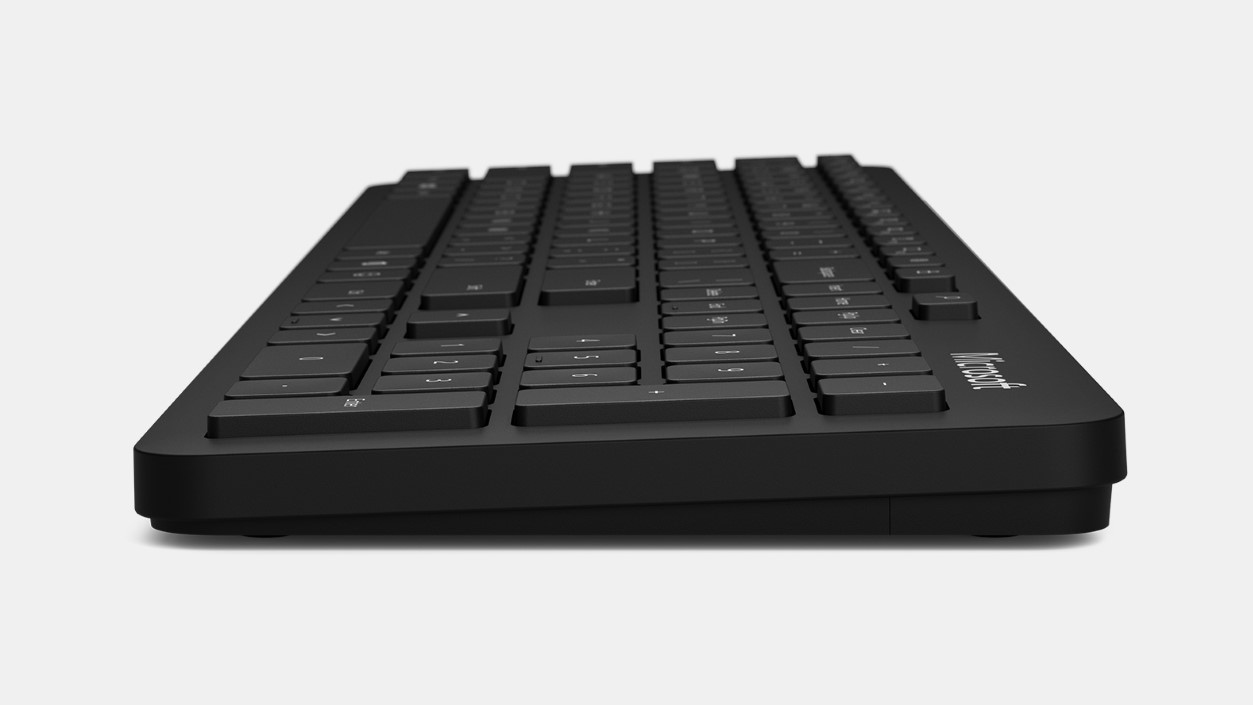 Microsoft Bluetooth toetsenbord Thuis AZERTY Belgisch Zwart
