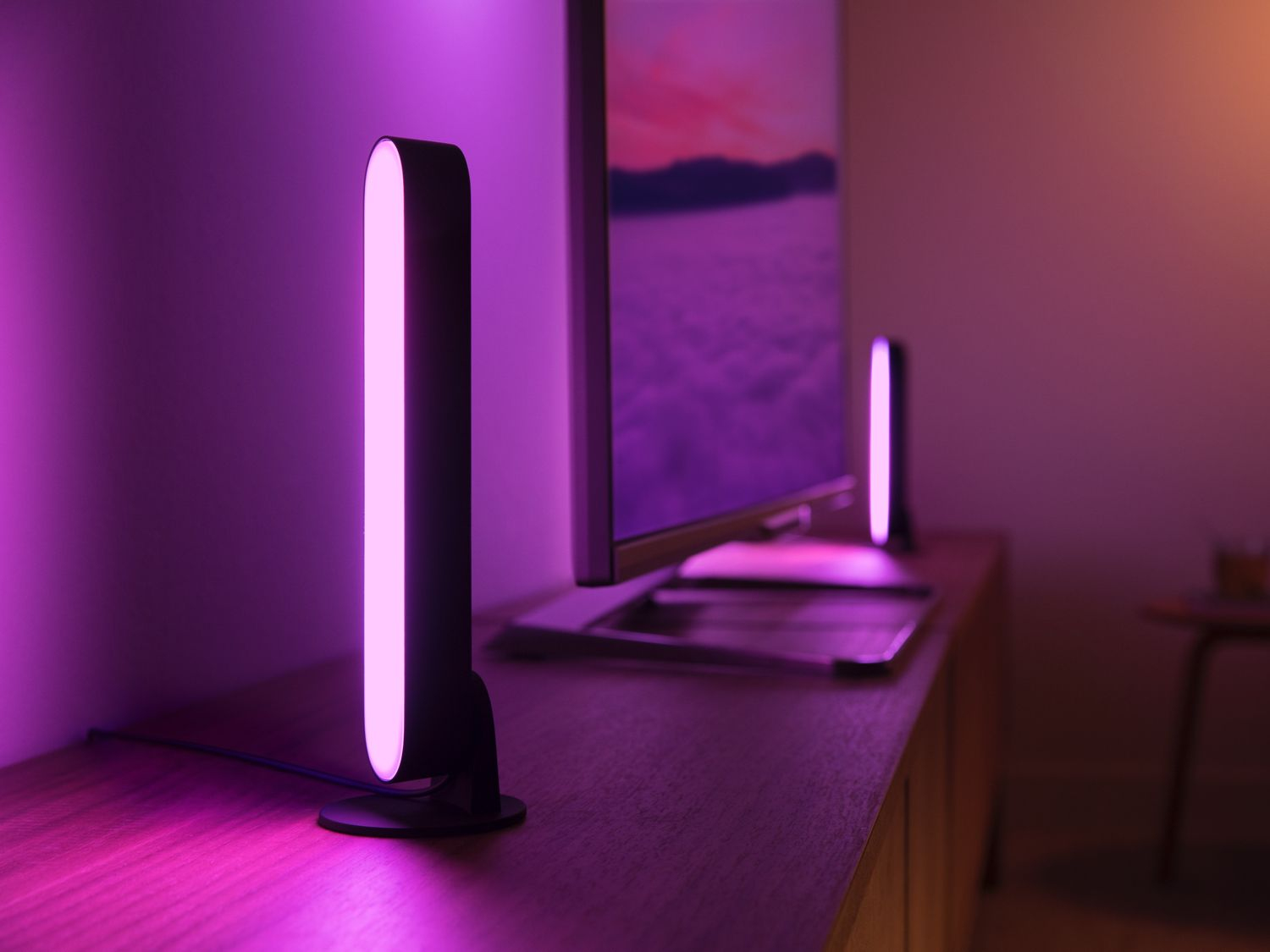 Tafellamp PHILIPS HUE Play White Color Ambiance (Zwart)