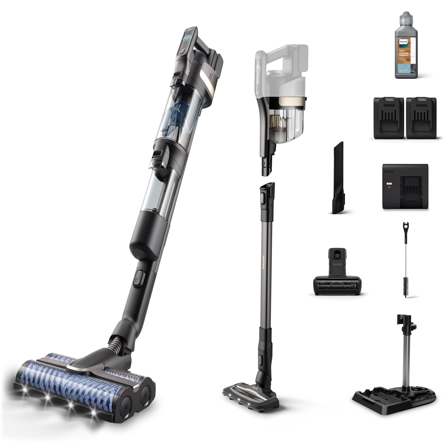 Steelstofzuiger PHILIPS XW9465/11 AquaTrio / PerfectCare 9000-serie / Wet & Dry
