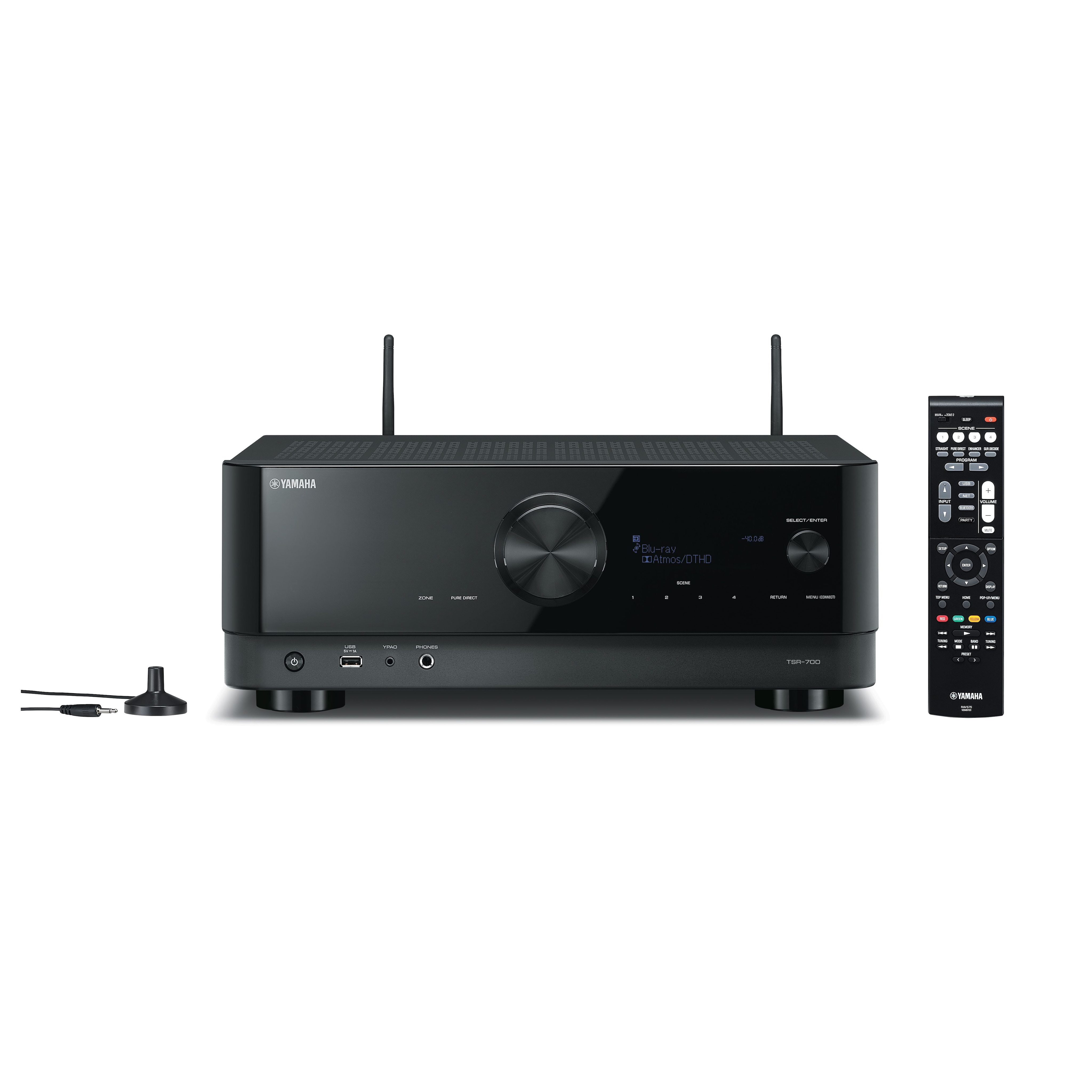 AV Receiver YAMAHA TSR-700 zwart