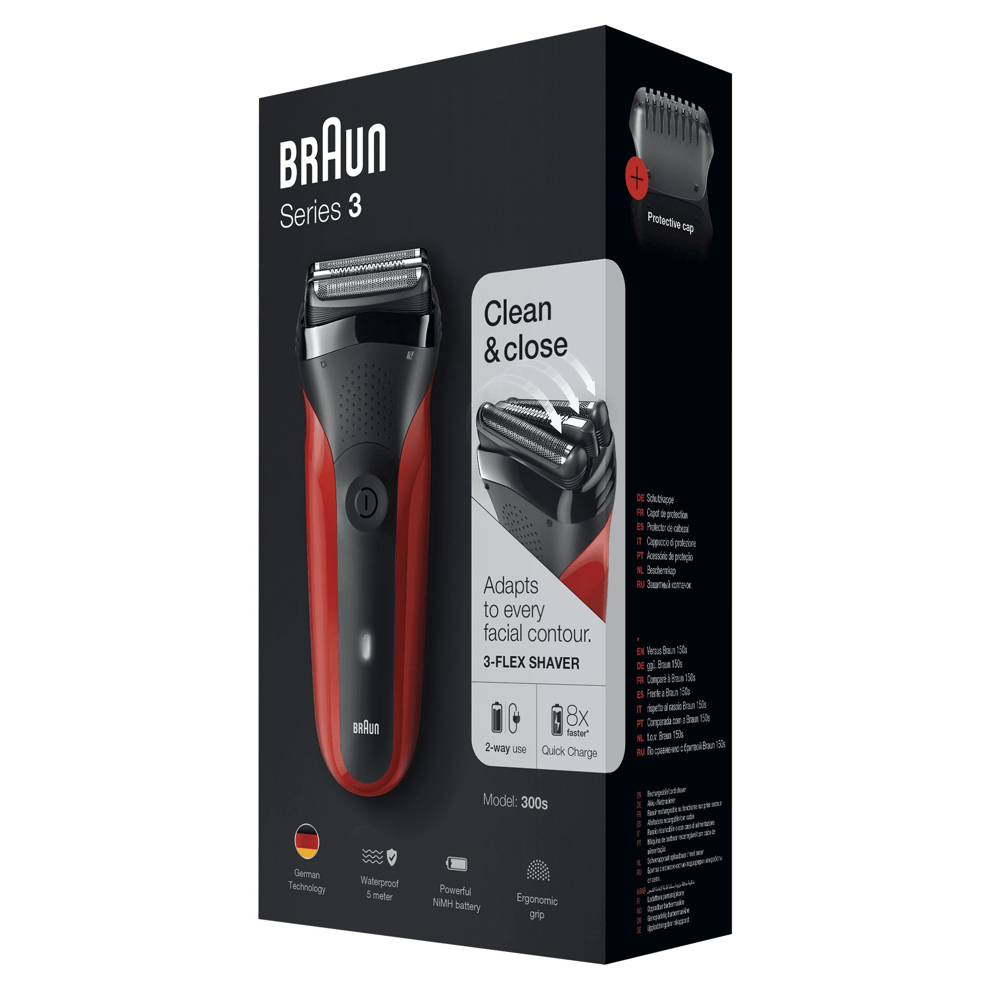 Scheerapparaat BRAUN 300RED