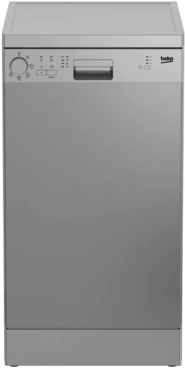 Vaatwasser Beko DFS 05011 X 5 Progr.  Inox