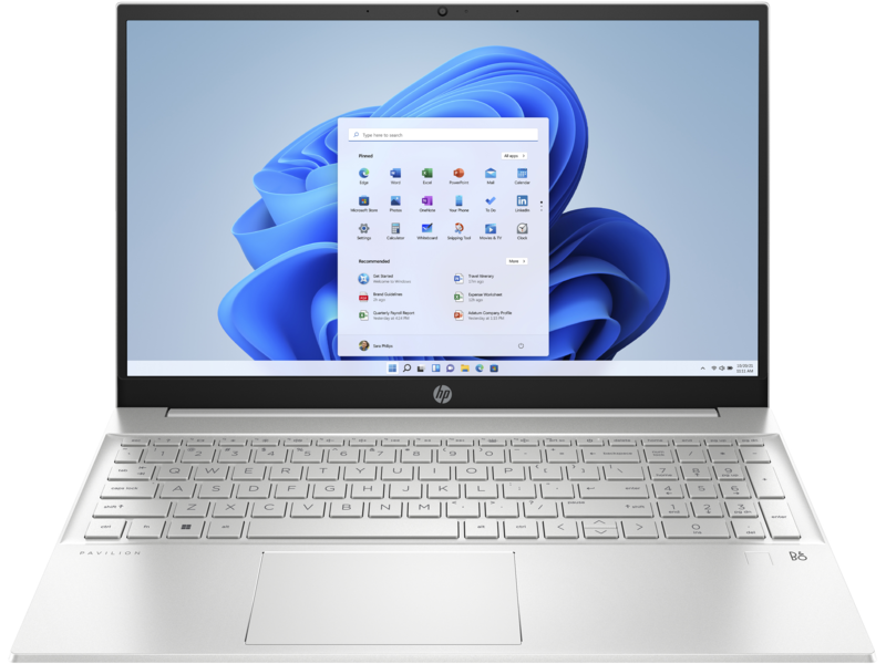 LAPTOP HP PAVILION 15-EG3004NB I7 13e gen 16GB 512GB SSD SIL .