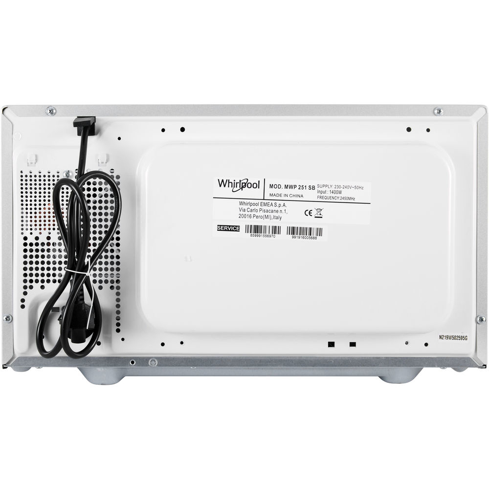 Whirlpool micro-ondes MWP251SB