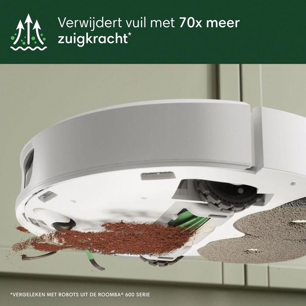 Robotstofzuiger IROBOT 505 Roomba / Combo Plus / Autowash-dock / wit