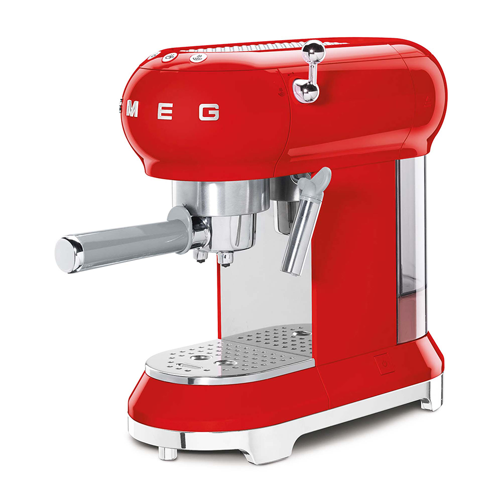 Expresso machine SMEG ECF0RDHEU 50's Style Rood