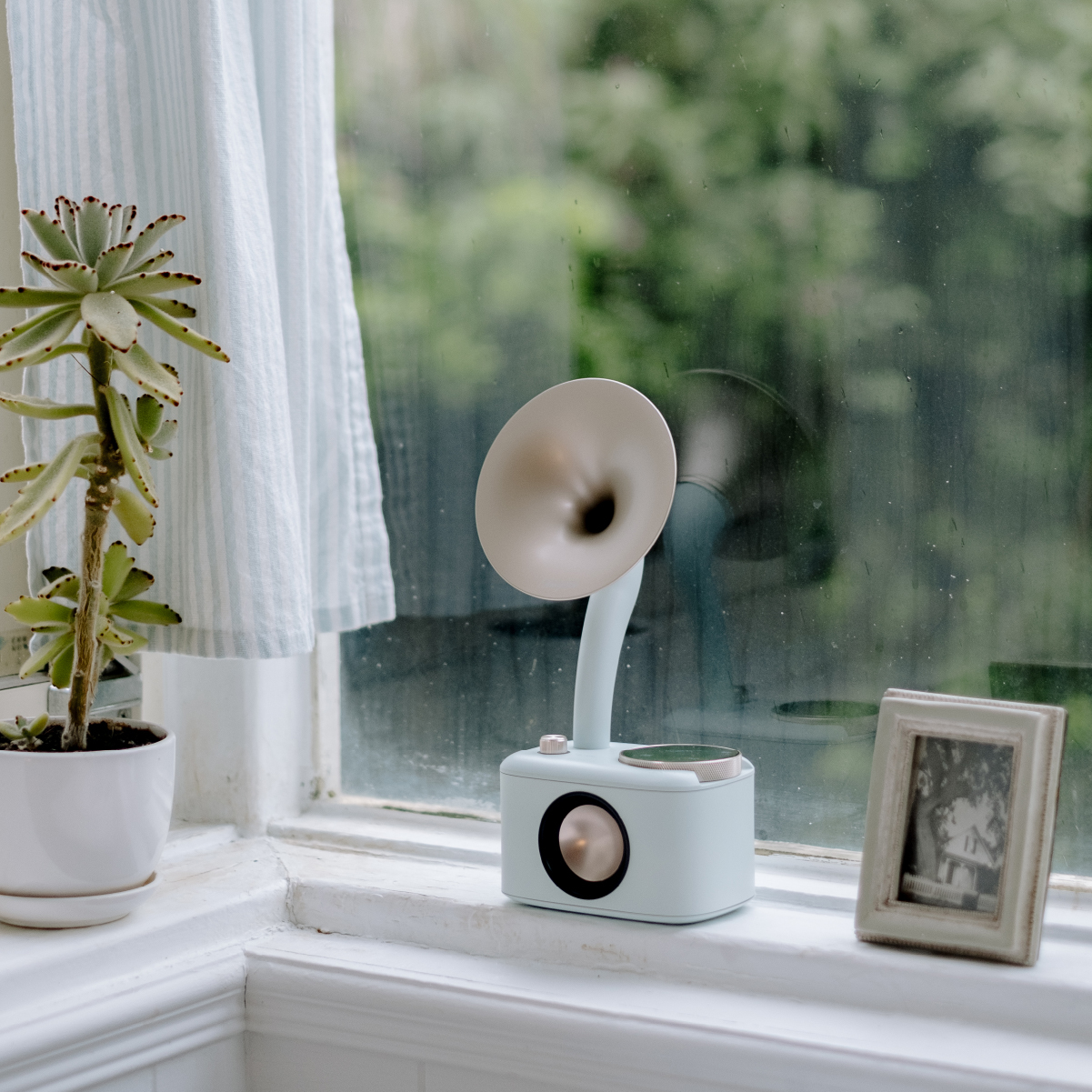 DAB+ radio SANGEAN CP-100D mint/goud