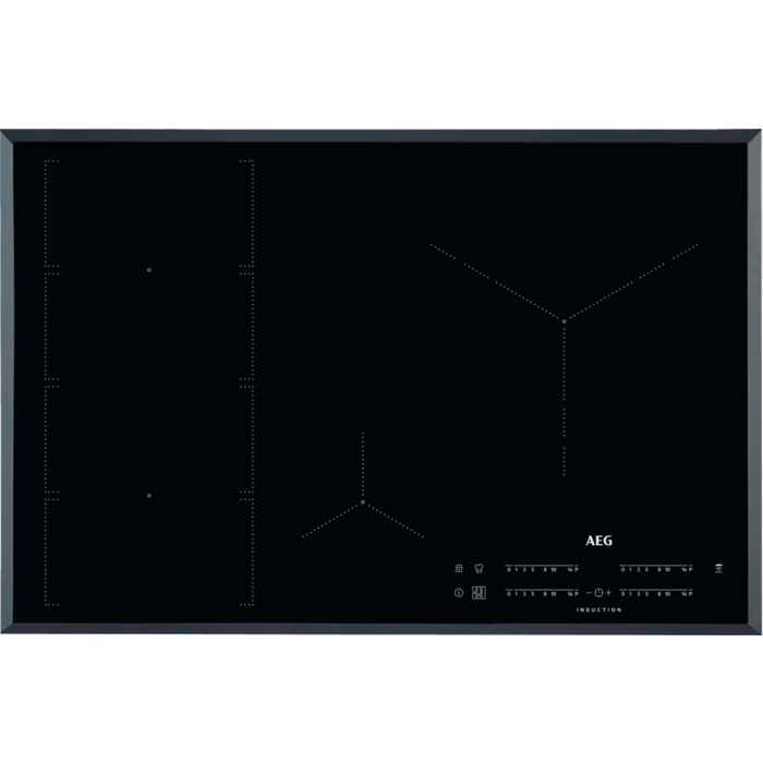 AEG IKE84475FB plaque Noir Intégré Plaque avec zone à induction 4 zone(s)