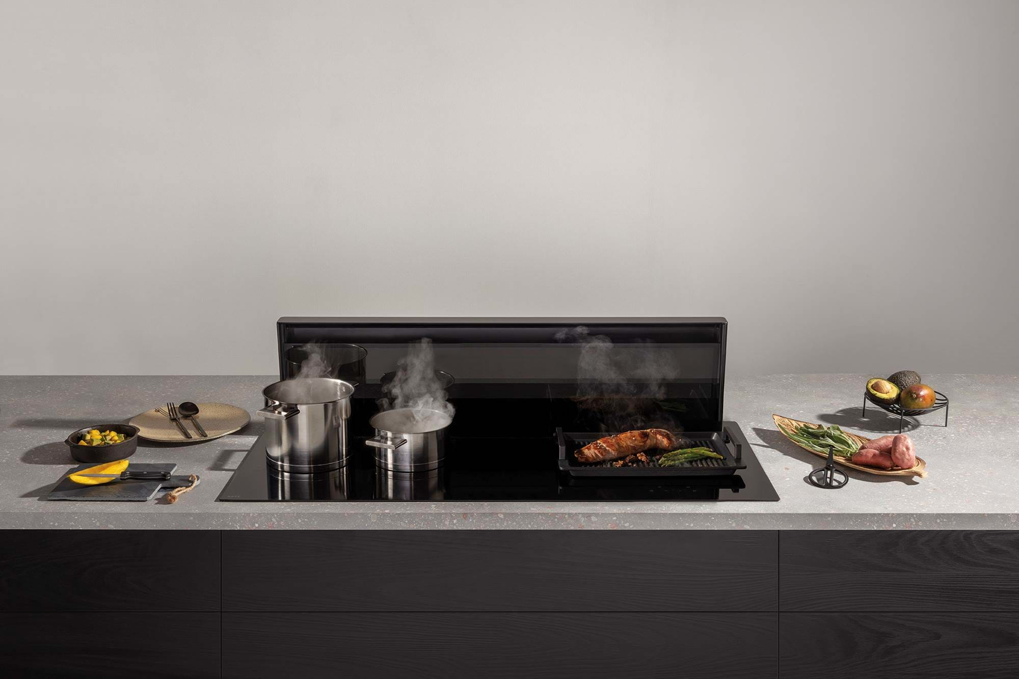 NOVY 42110 kookplaat Zwart Ingebouwd 118 cm Inductiekookplaat zones 4 zone(s)