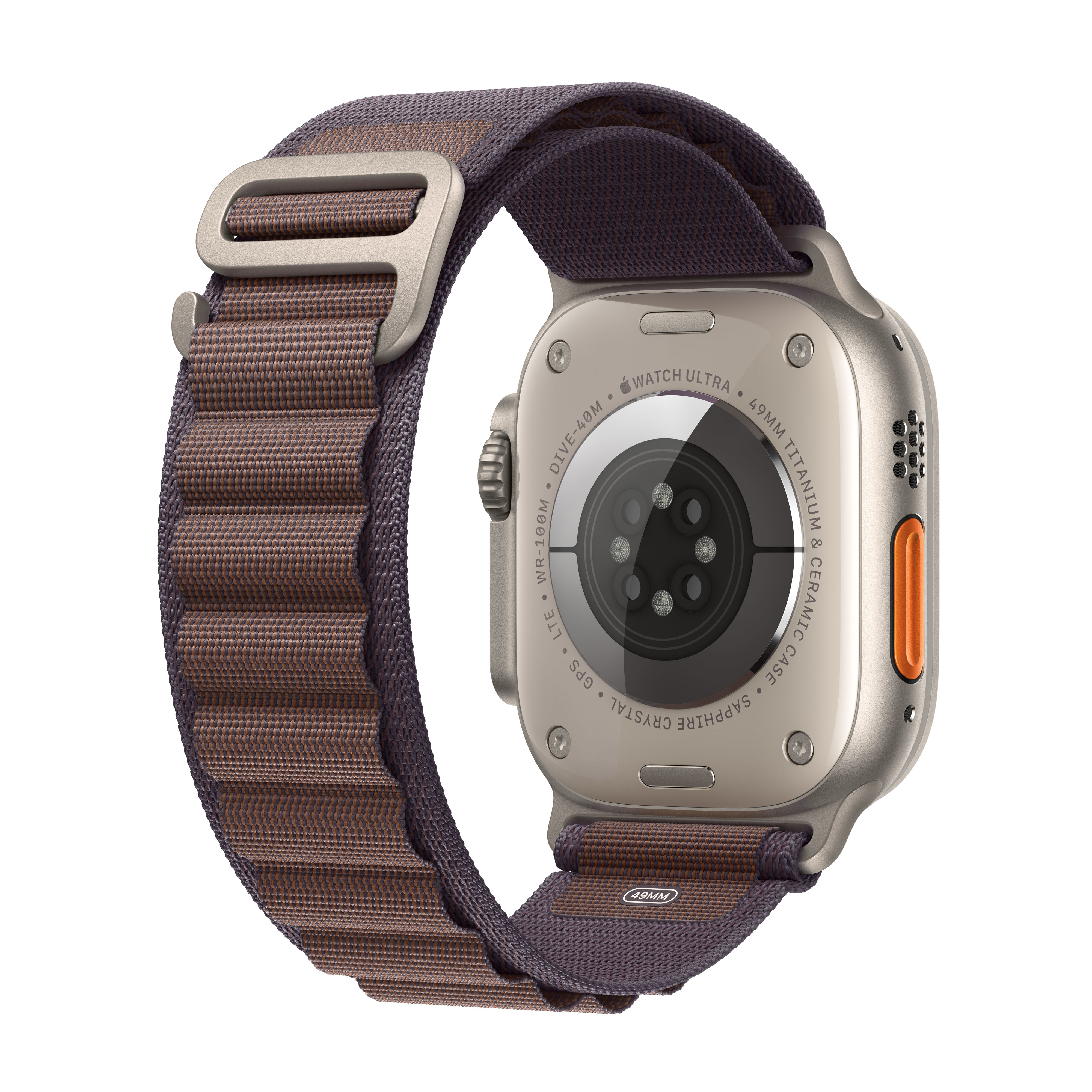 Apple Watch Ultra 2 OLED 49 mm Digitaal 410 x 502 Pixels Touchscreen 4G Titanium GPS