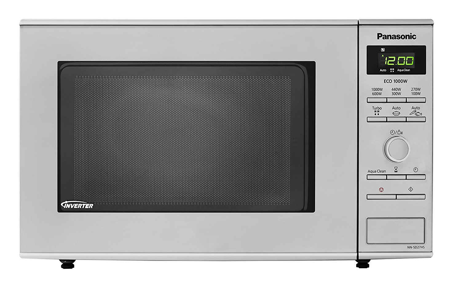 Microgolfoven Panasonic NNSD27HSUPG / 23L / 1000w / Grill / Zilver
