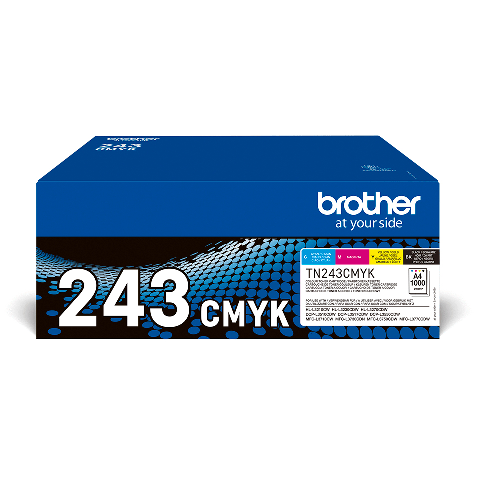 Brother tn243cmyk toner
