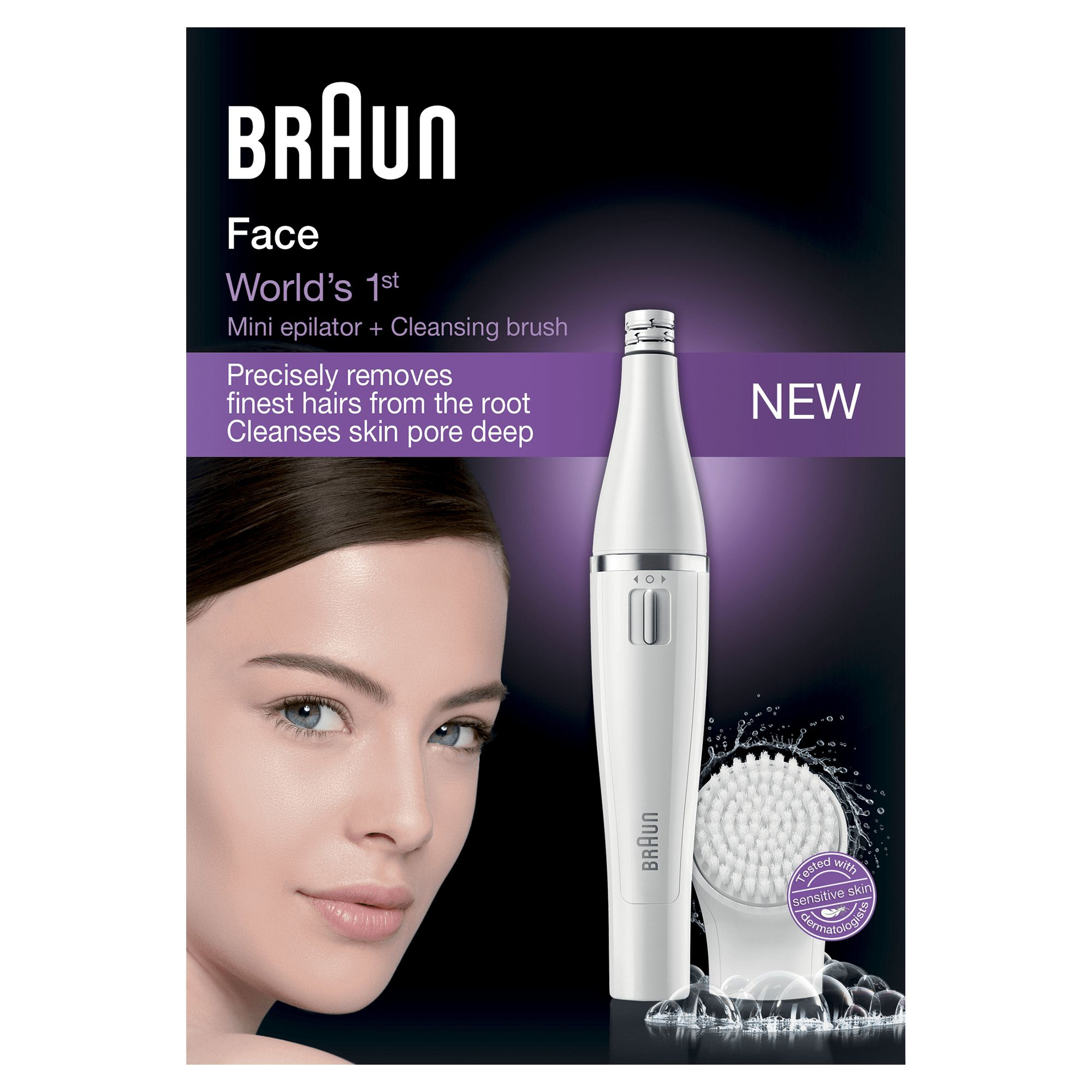 Braun epilateur et brosse nettoyage 81