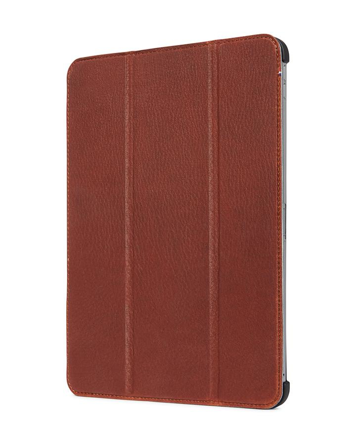 Tas DECODED Leather Slim Cover 11-inch iPad Pro 20/21 bruin