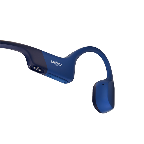 Hoofdtelefoon SHOKZ OpenRun Mini blauw bone conduction