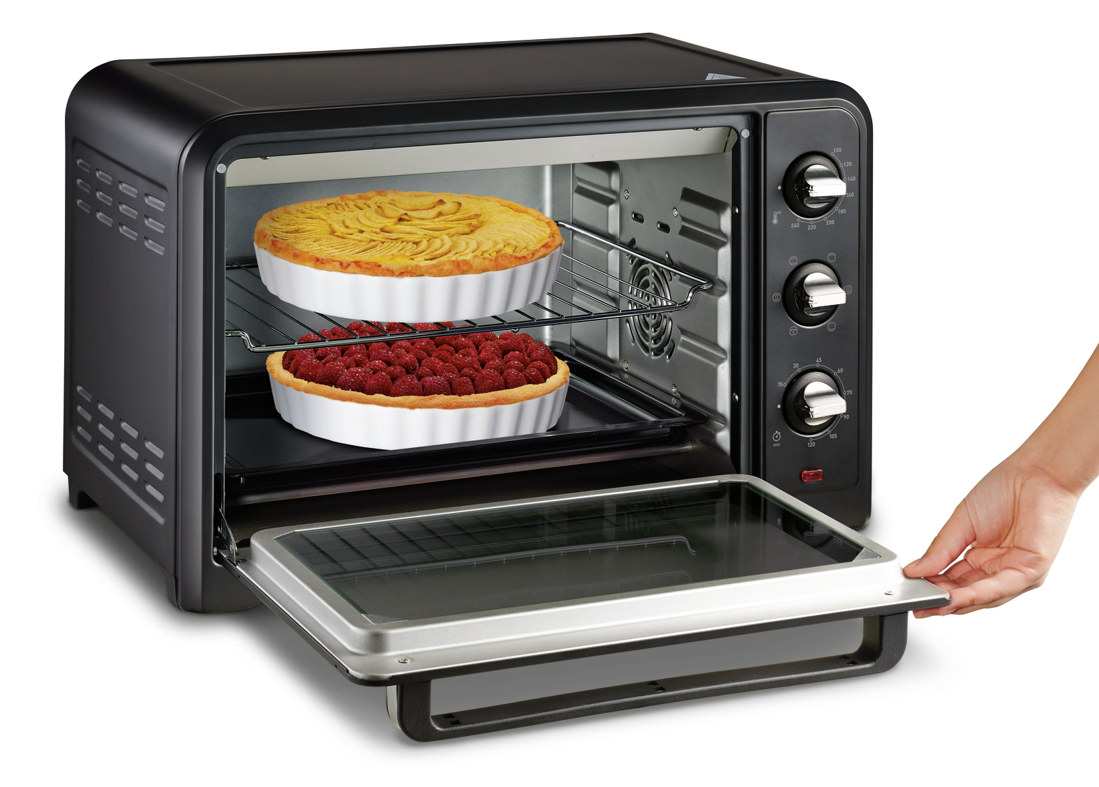 Moulinex Optimo 33 l 1600 W Zwart Grill