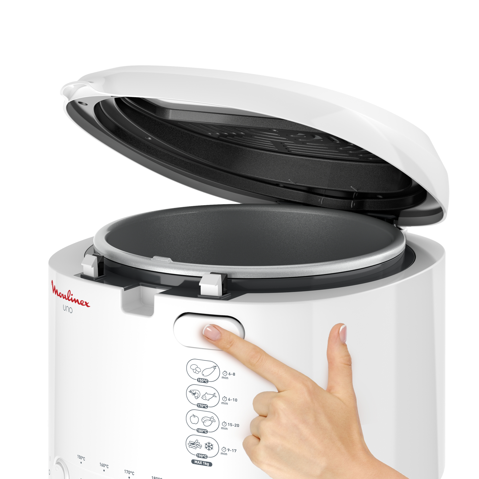 Moulinex friteuse uno af203110