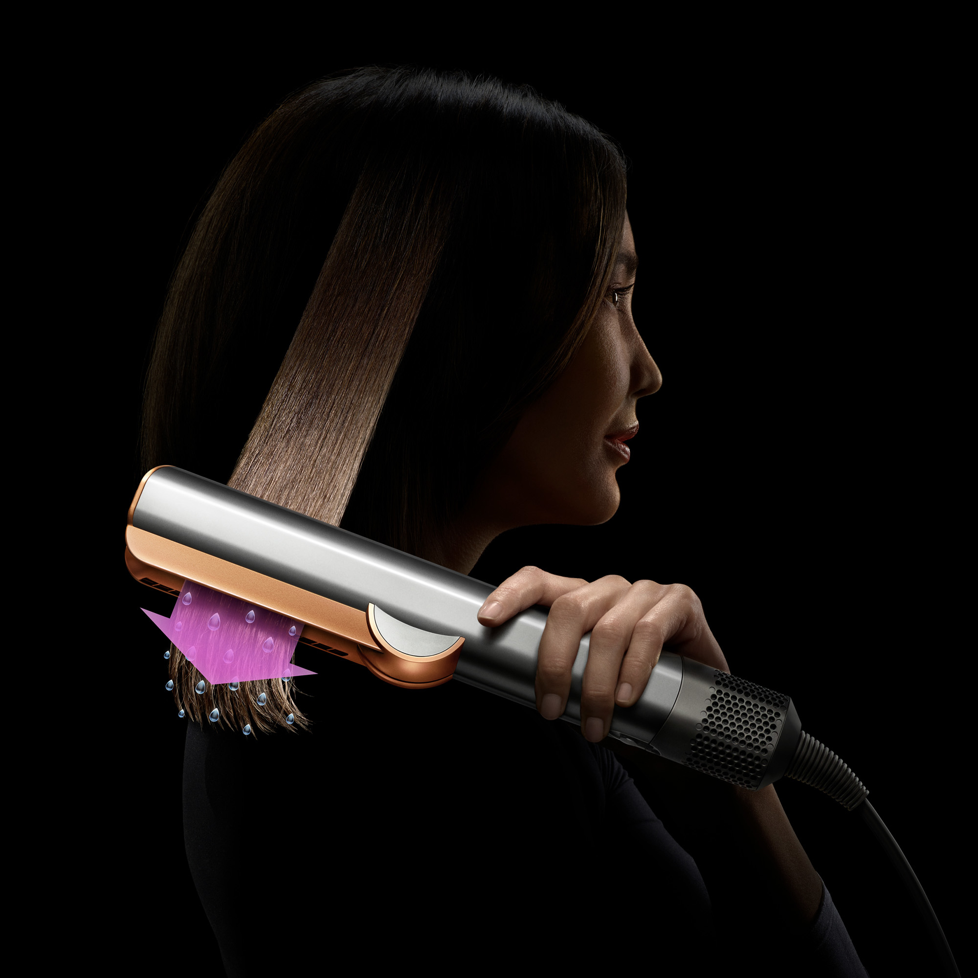 Multistyler DYSON 408202-01 Airstrait / wet-to-dry / Nickel - Copper