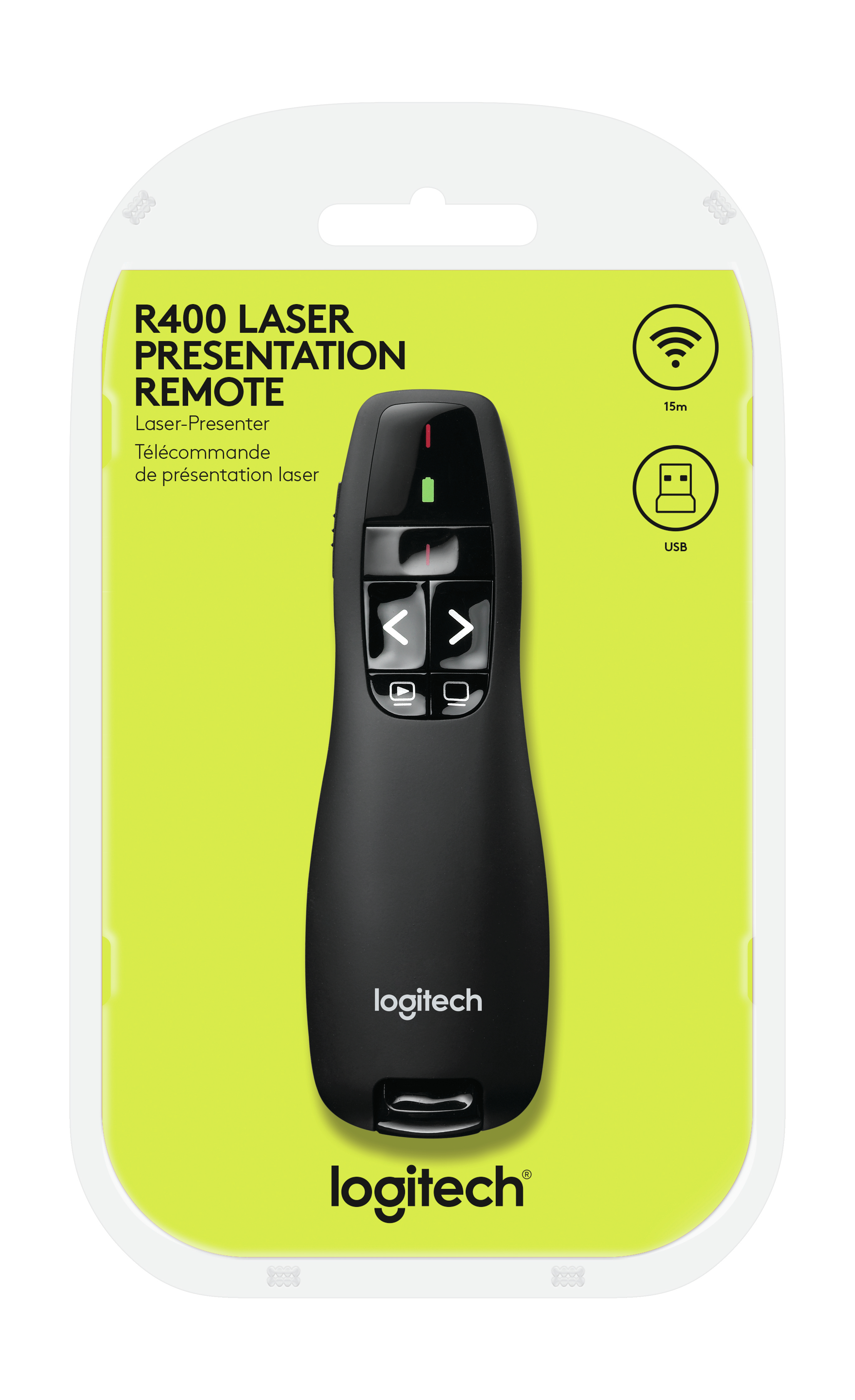 Logitech wireless presenter R400