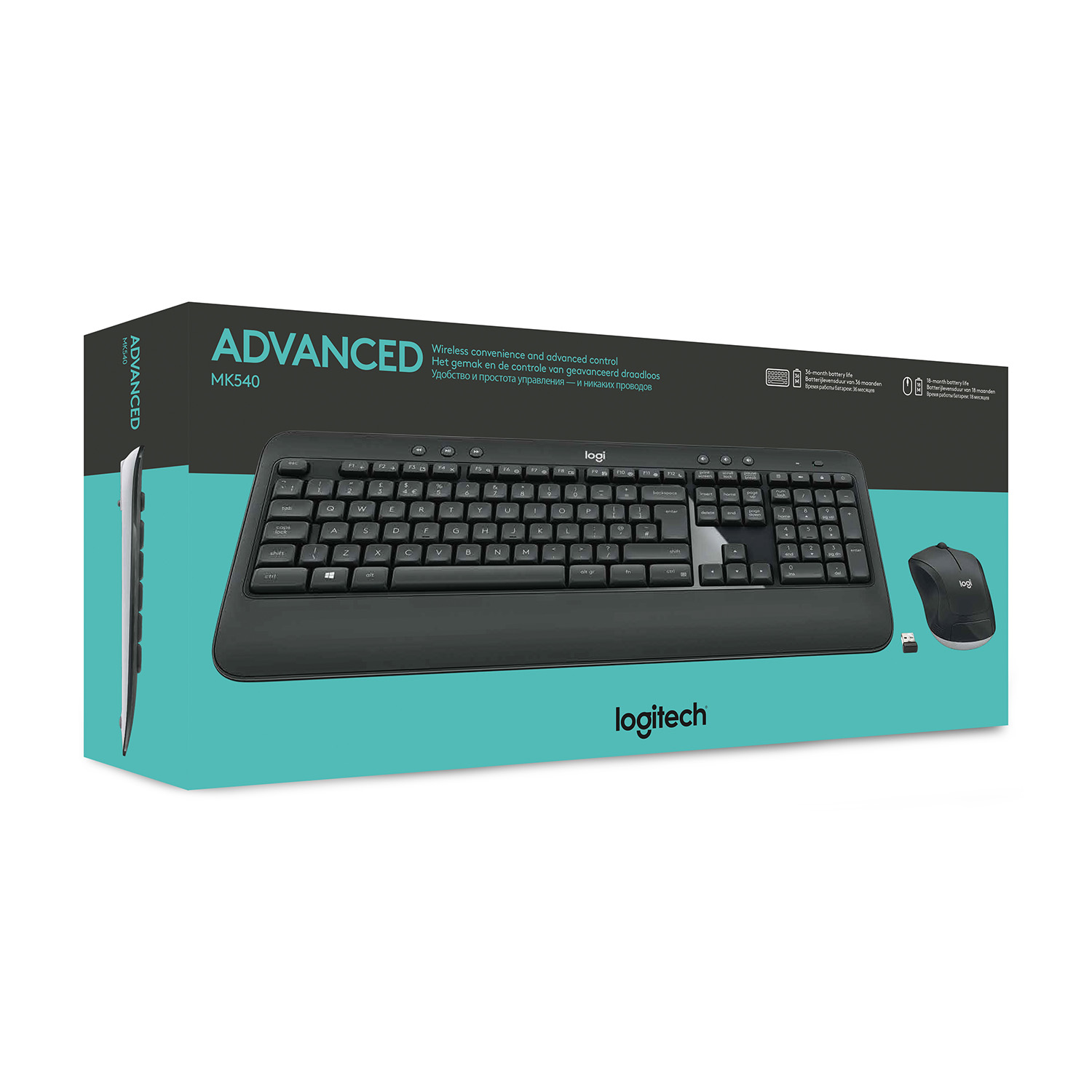 Desktop Toetsenbord Sets WL LOGITECH 920-008678 MK540 ADVANCED