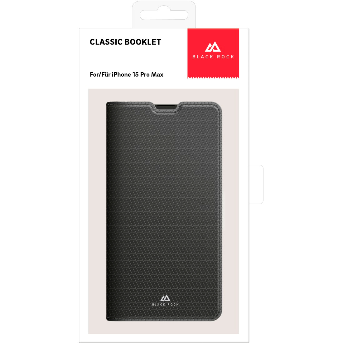 Black Rock The Classic mobiele telefoon behuizingen 17 cm (6.69") Portemonneehouder Zwart