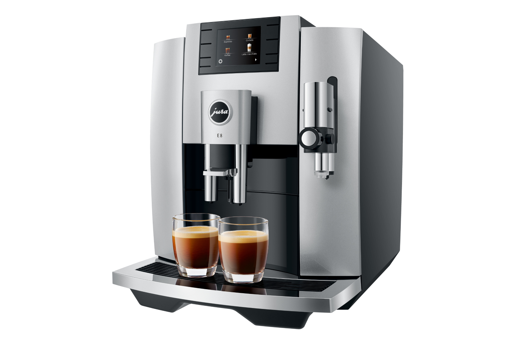 Espresso JURA E8 15336 Moonlight Silver