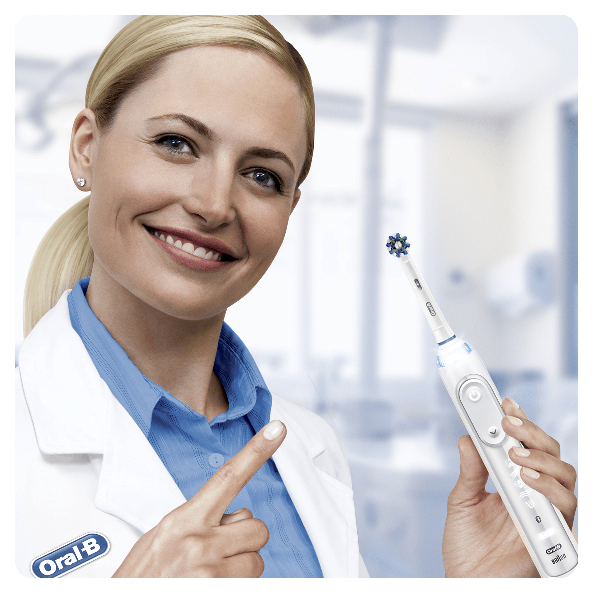 Opzetborstel Braun EB50 3+1ct (promo pack) Cross Action