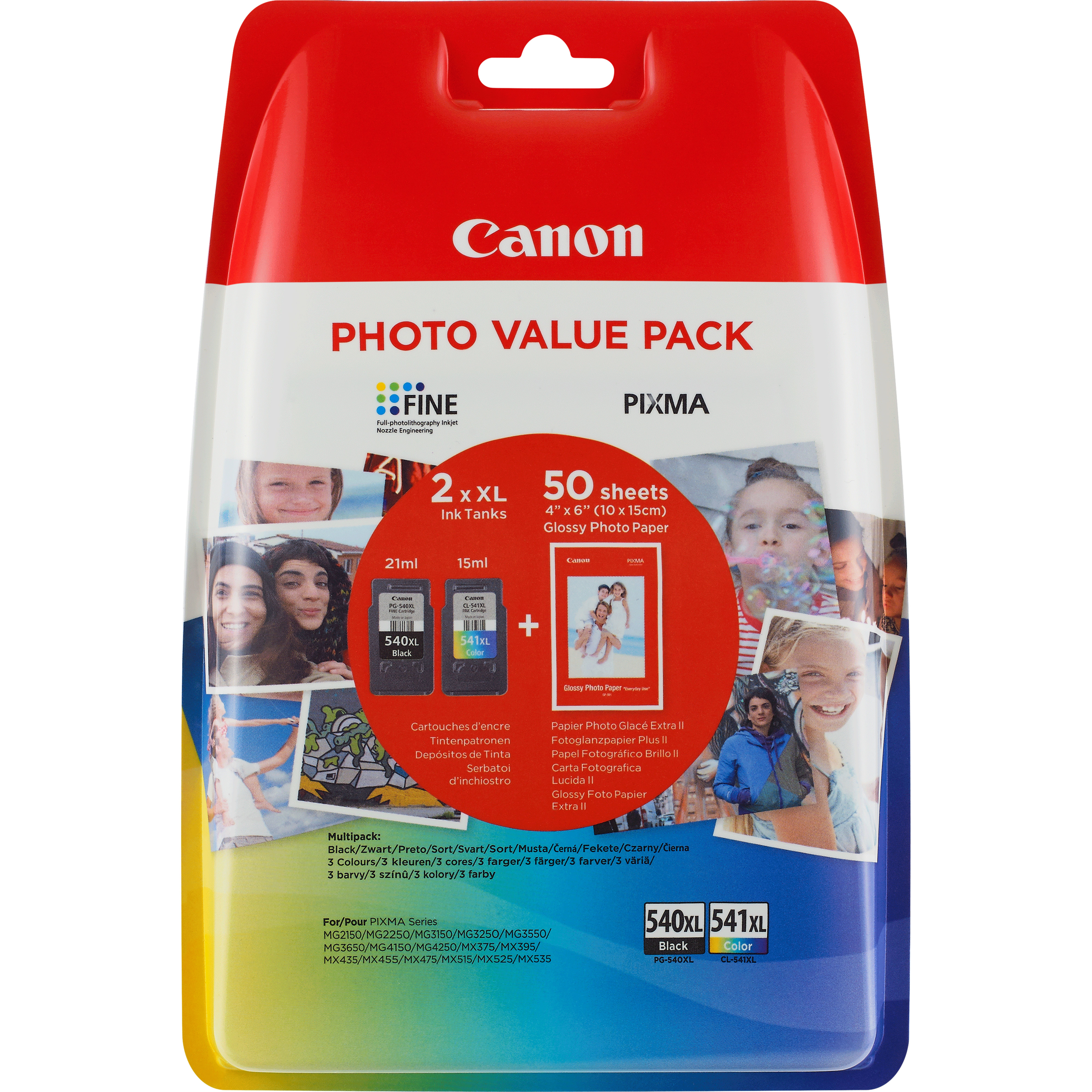 Inktpatroon CANON FINE PG-540XL CL-541XL MP