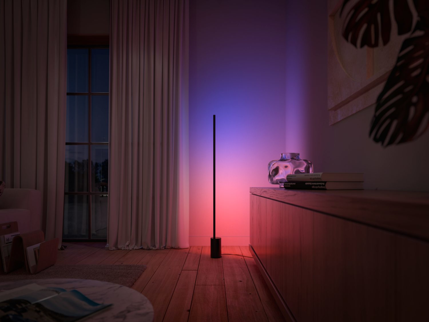 Vloerlamp PHILIPS HUE Gradient Signe Zwart