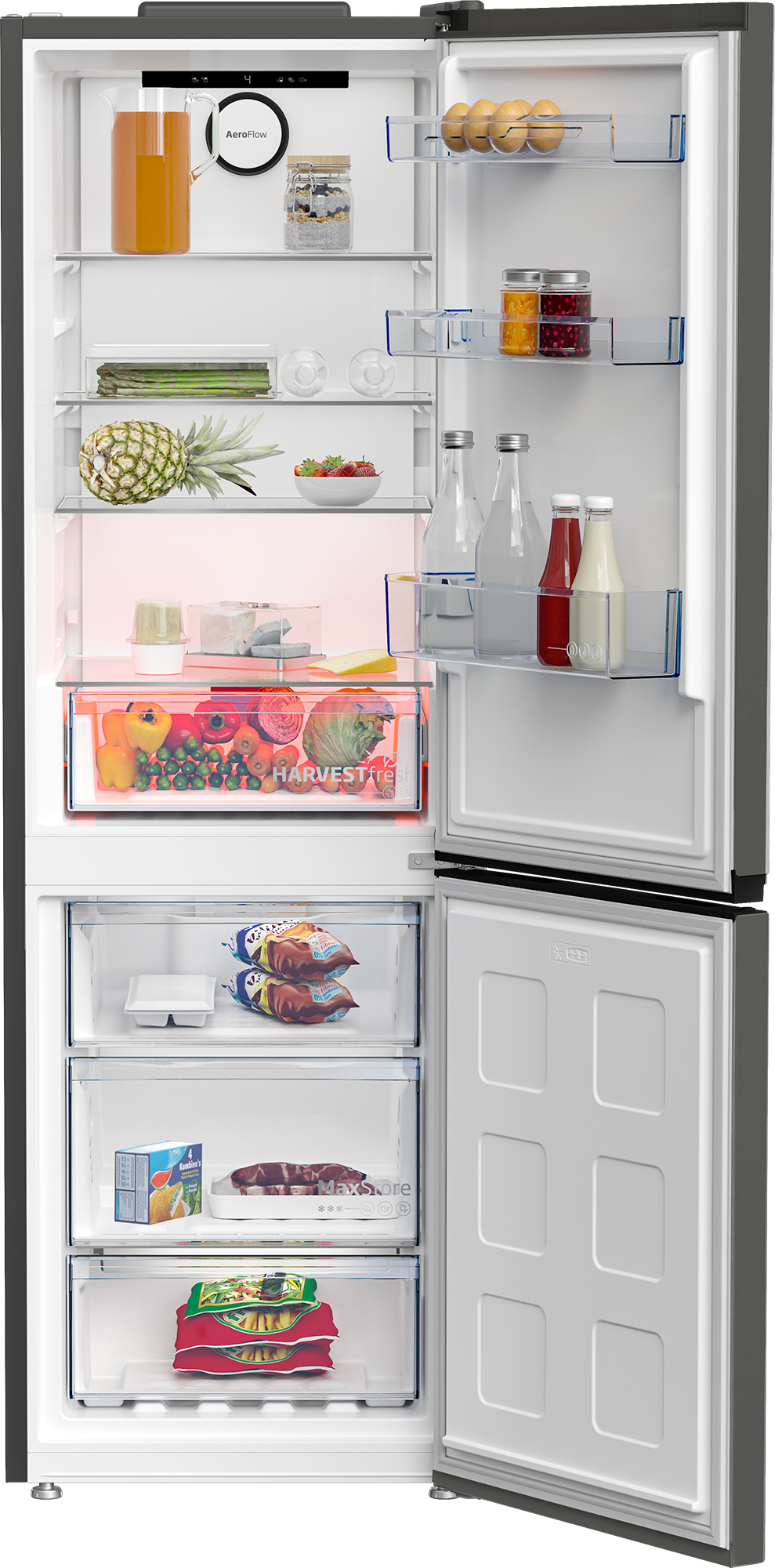 BEKO Frigo congélateur 186 B5RCNA366HG