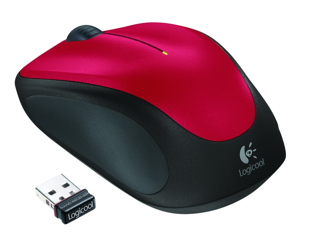 Draadloze Muis LOGITECH M235 Rood