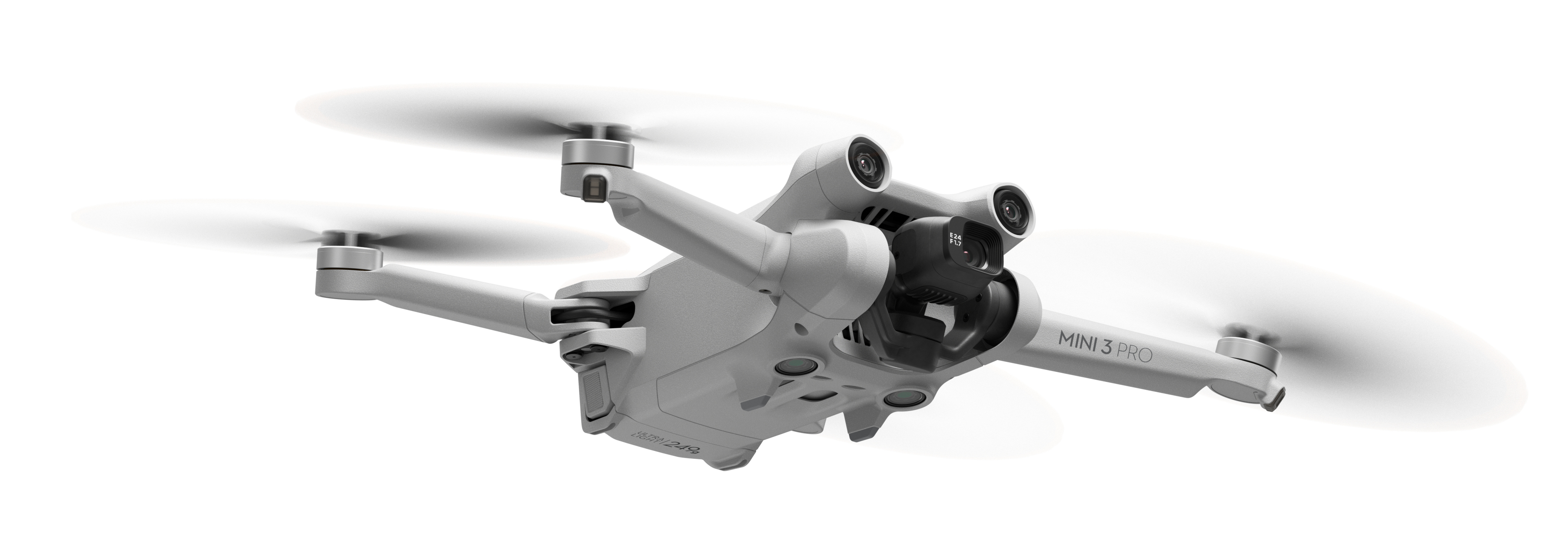 DJI Mini 3 Pro (RC RM330) 4 propellers Quadcopter 48 MP 3840 x 2160 Pixels 2453 mAh Zwart, Wit