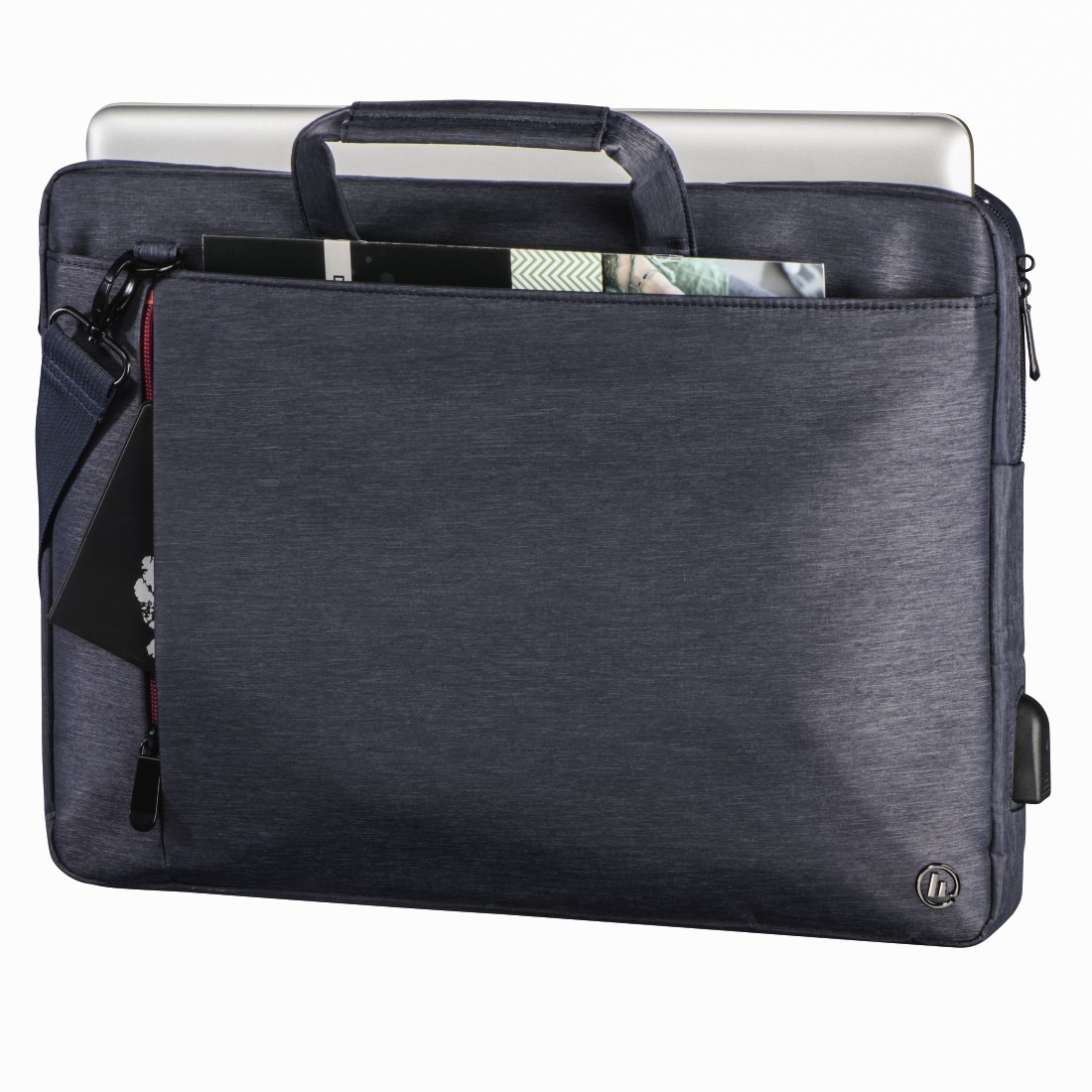 Tas (MM) HAMA 101874 Manchester Bag 17.3" Blauw