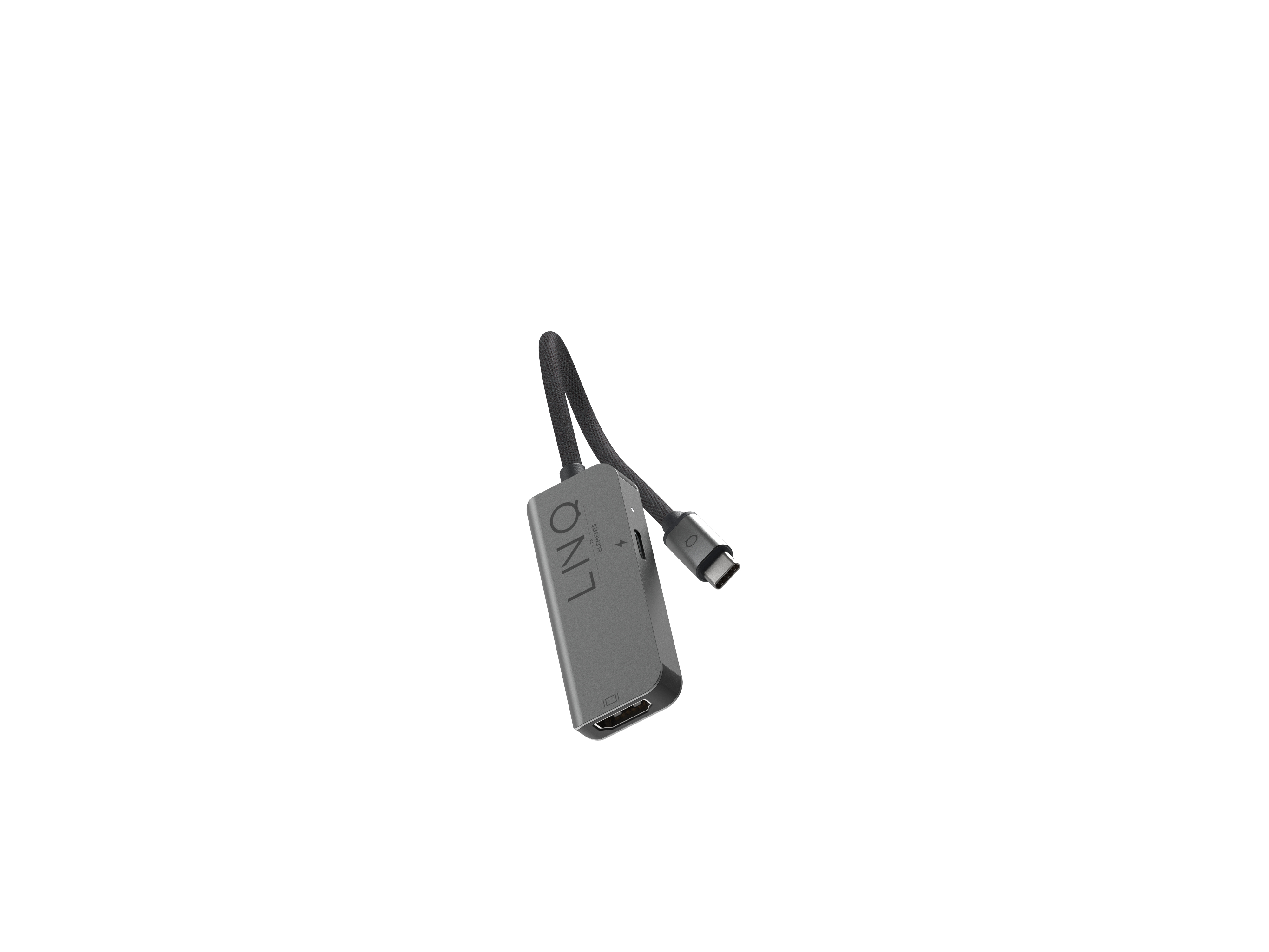Linq 2 in 1 USB-C Hub, HDMI 4K/60Hz + USB-C 100W