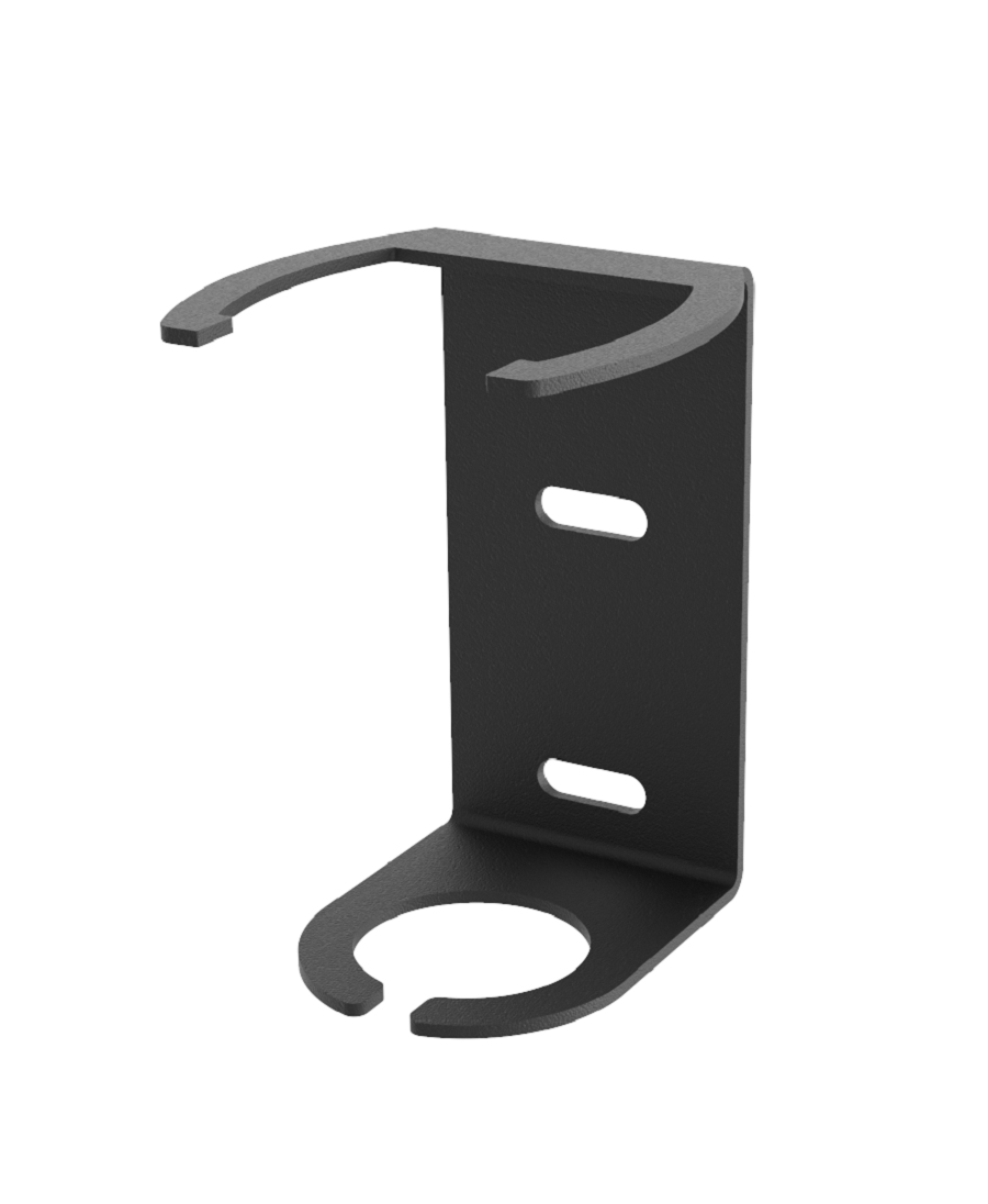 Houder CAVUS CHU04 voor tafelcontactdoos zwart