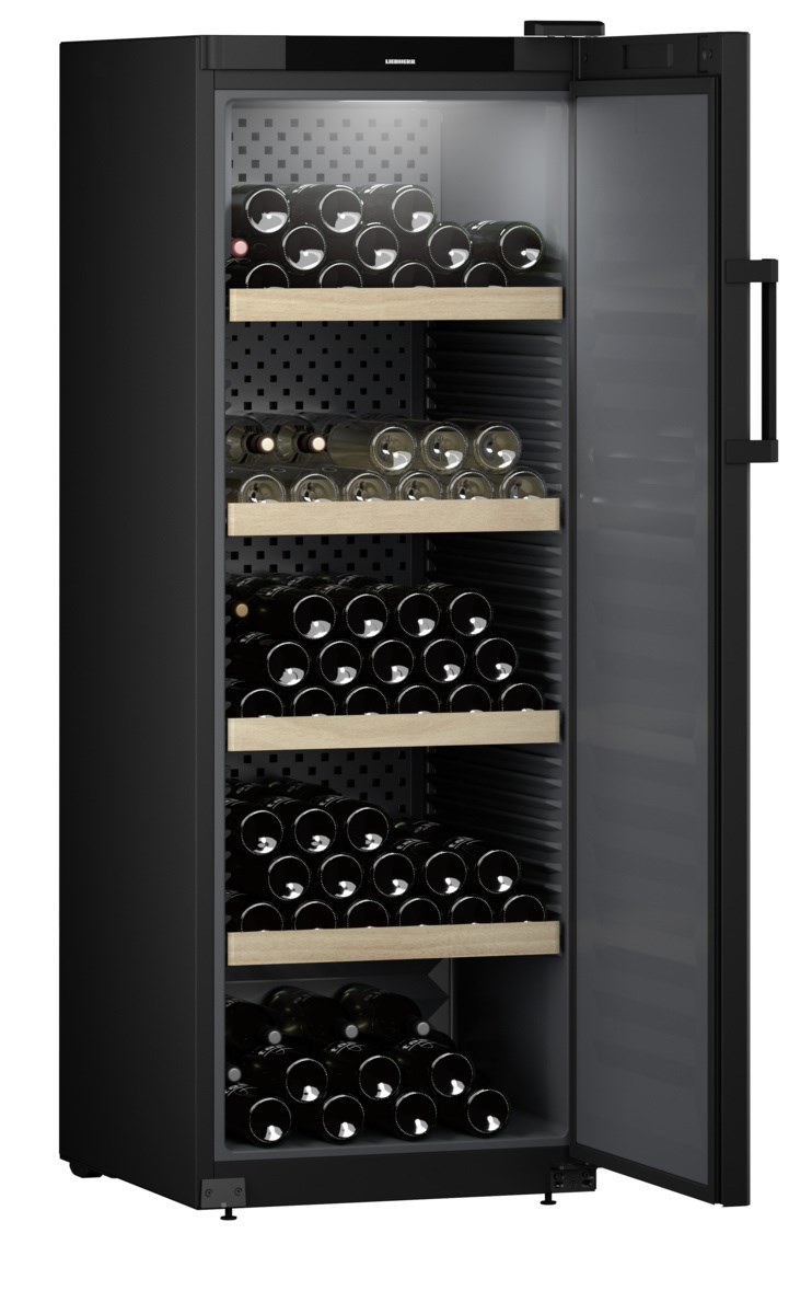 Liebherr WSbl 5001-20 Pose libre Anthracite, Noir 196 bouteille(s)