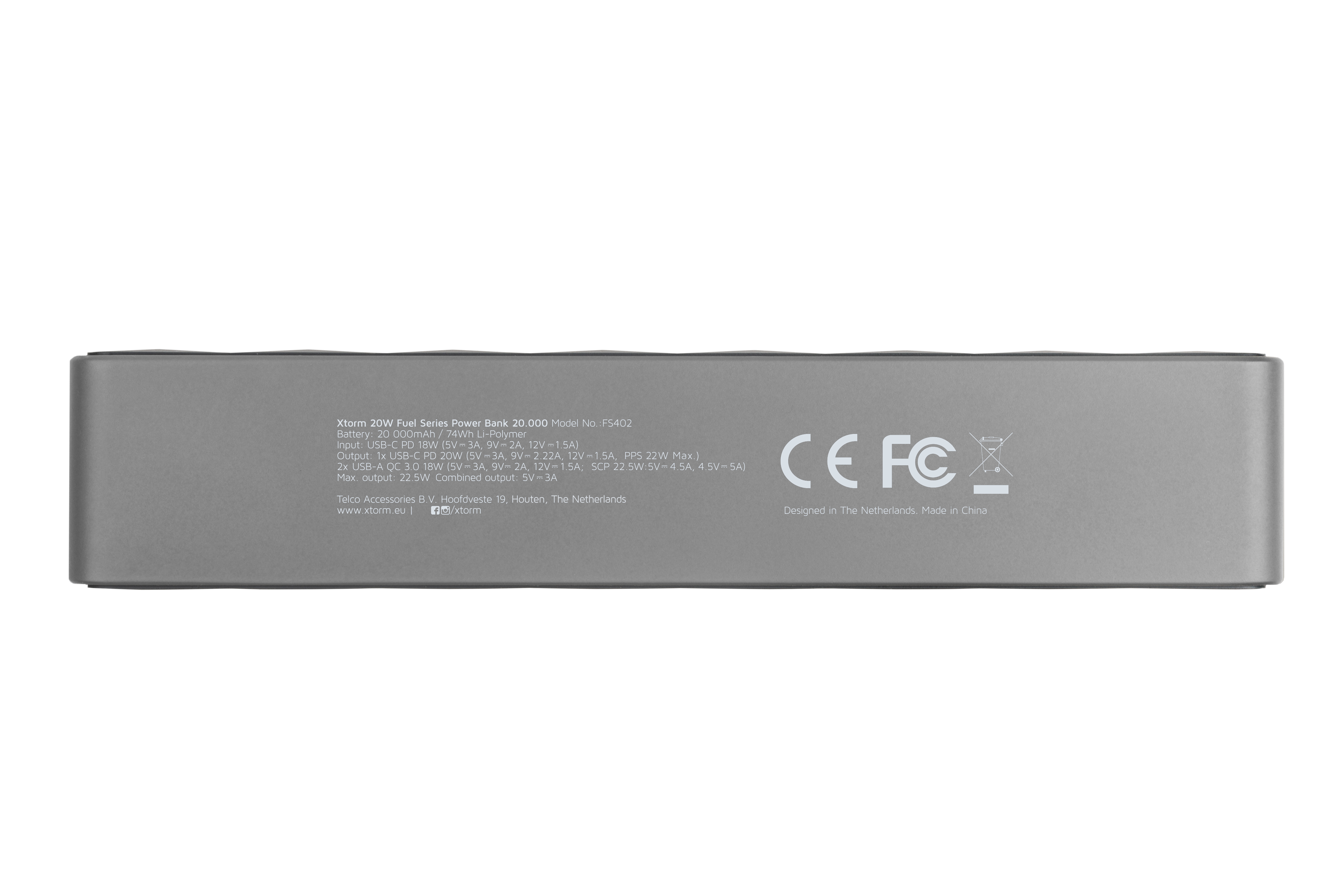 Powerbank Xtorm 20W 20000 mAh