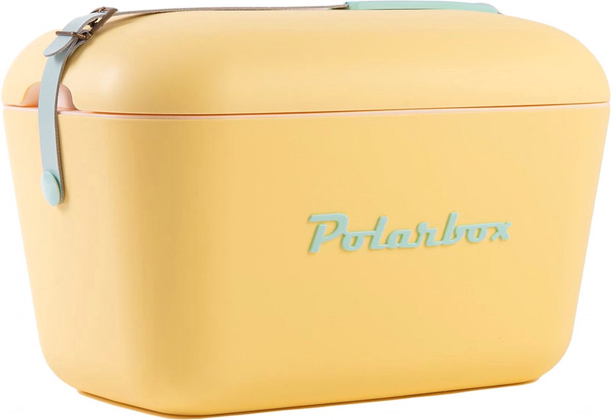 Polarbox Cyan Pop thermische houder 20 l Cyaan, Geel