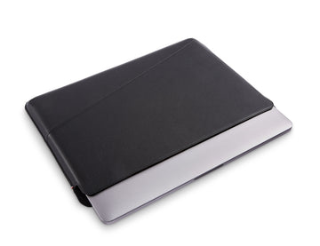 Decoded Macbook Pro 16", sleeve en cuir Frame, noir