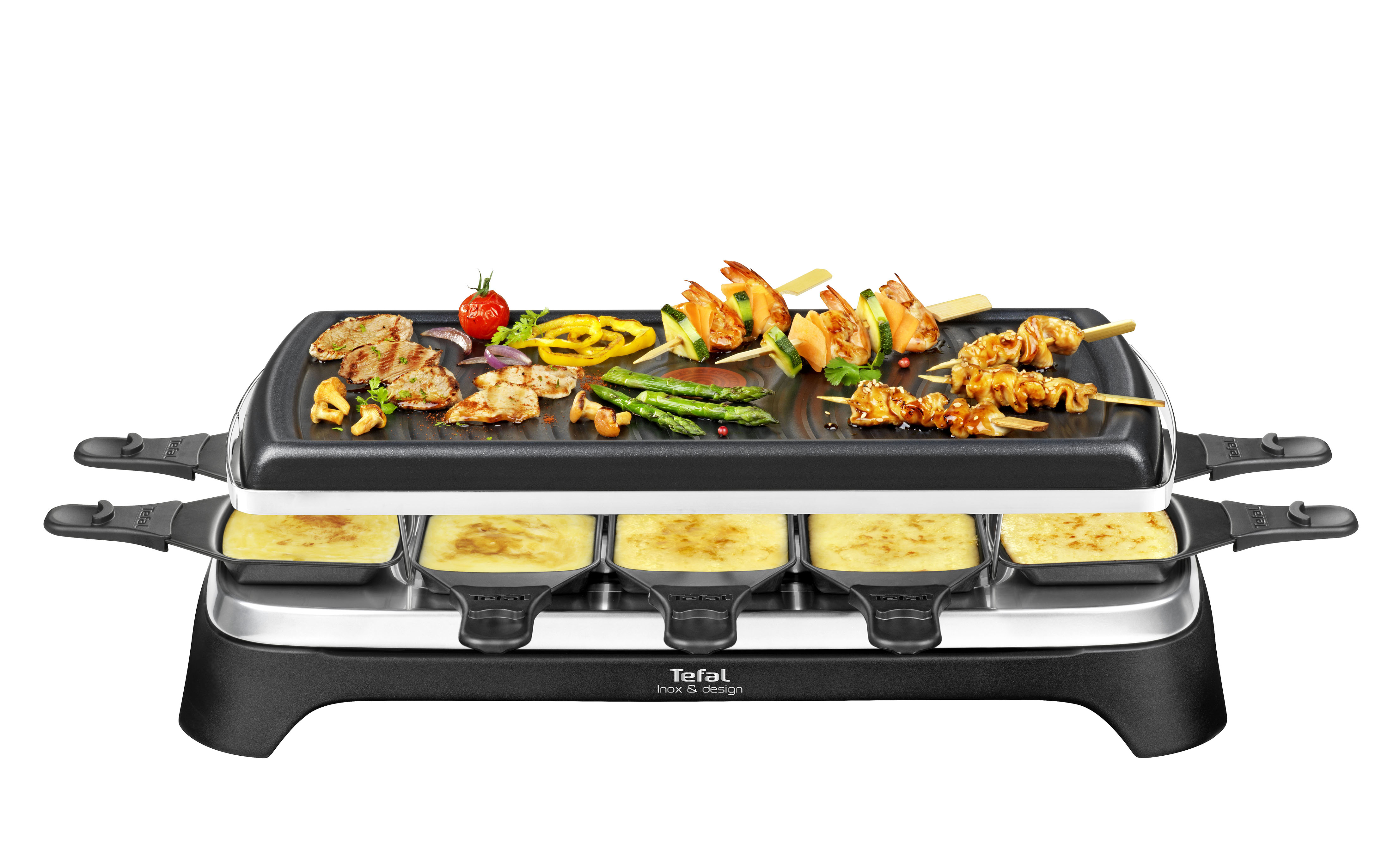 Tefal raclette inox design re458812