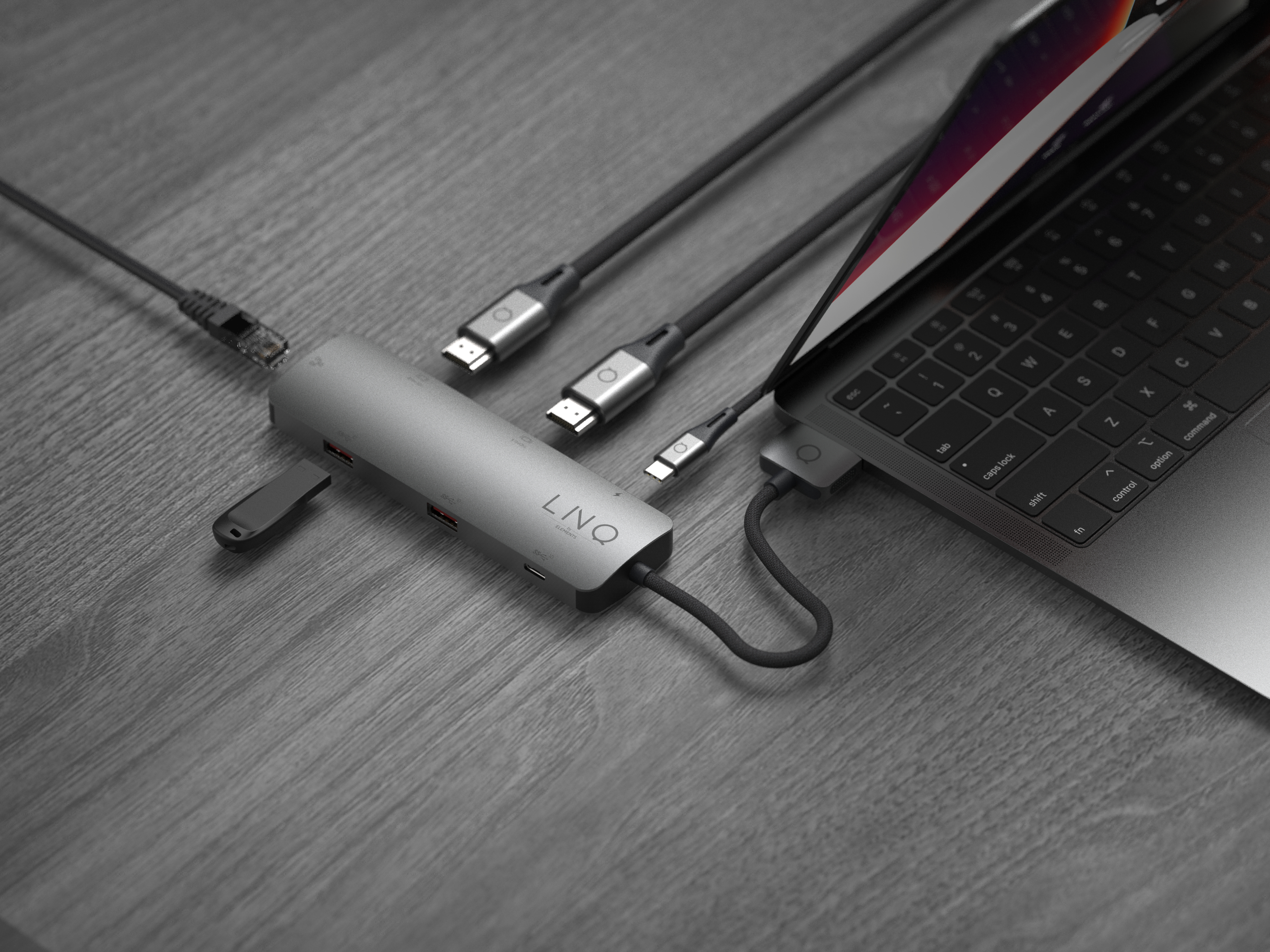 Linq 7 in 2 D2 Pro Multiport Hub