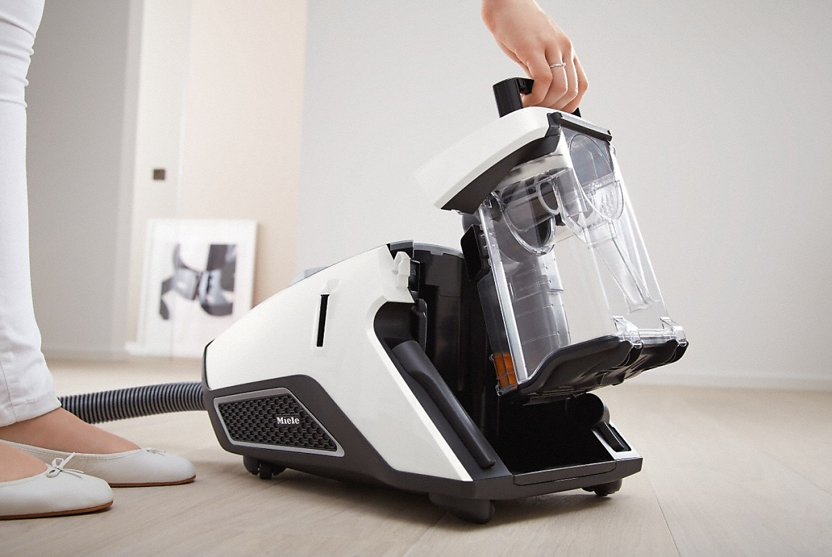 MIELE BLIZZARD CX1 FLEX POWERLINE BLANC LOTUS