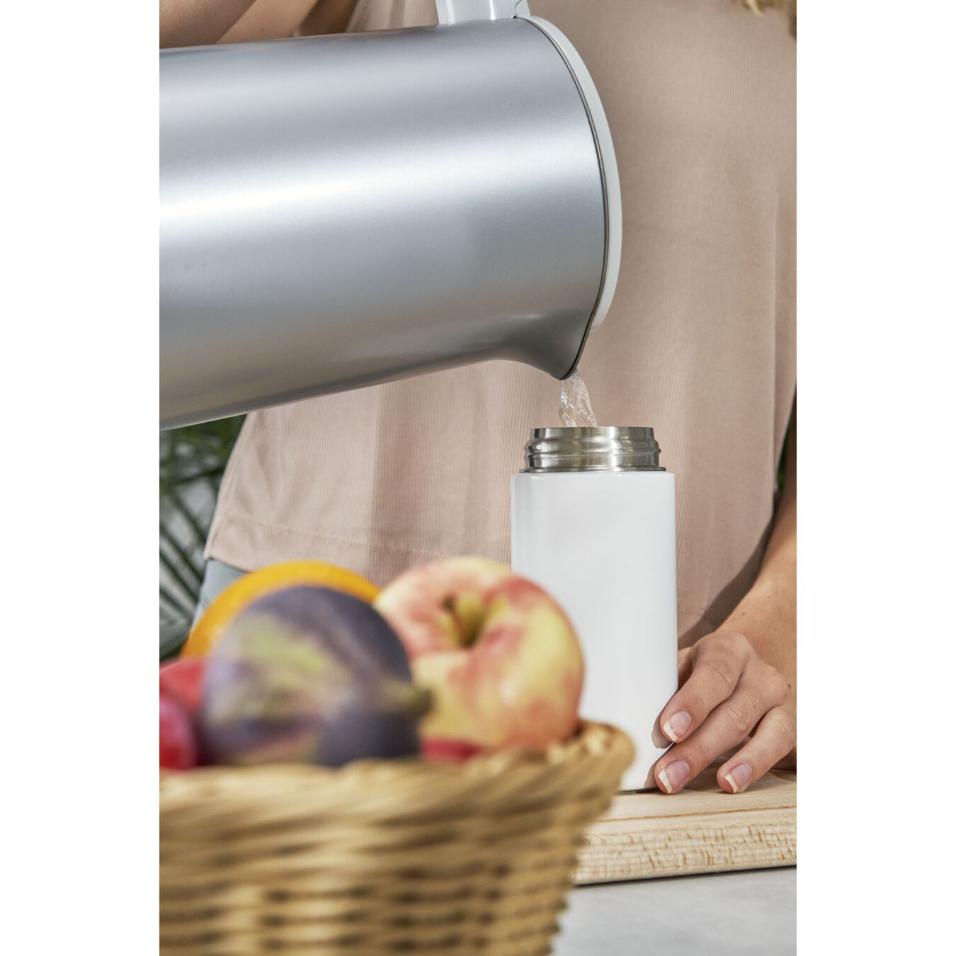 Isoleerfles ZWILLING 39500-511-0 Thermo Thee / 420ml / Wit