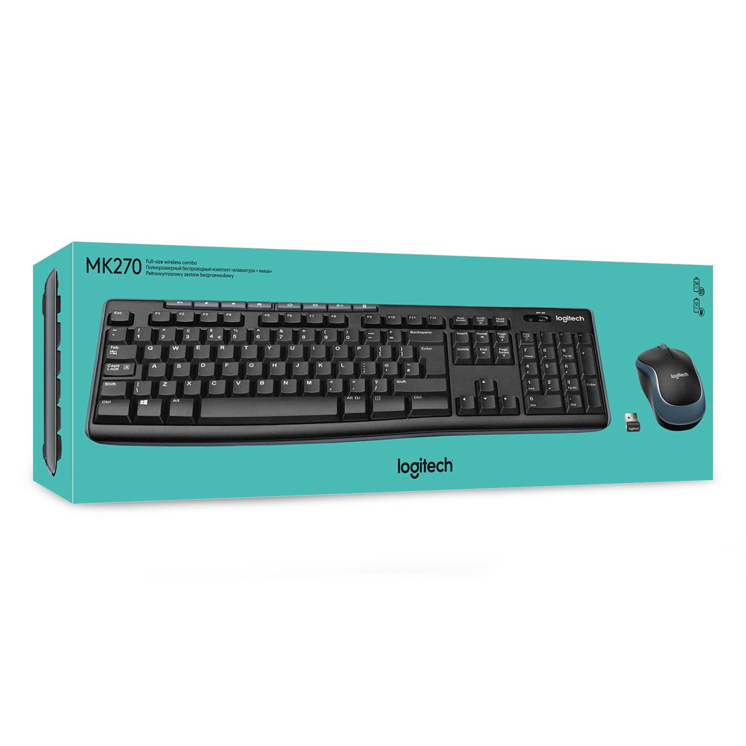 Wireless Desktop Sets LOGITECH MK270 Muis + Keyboard