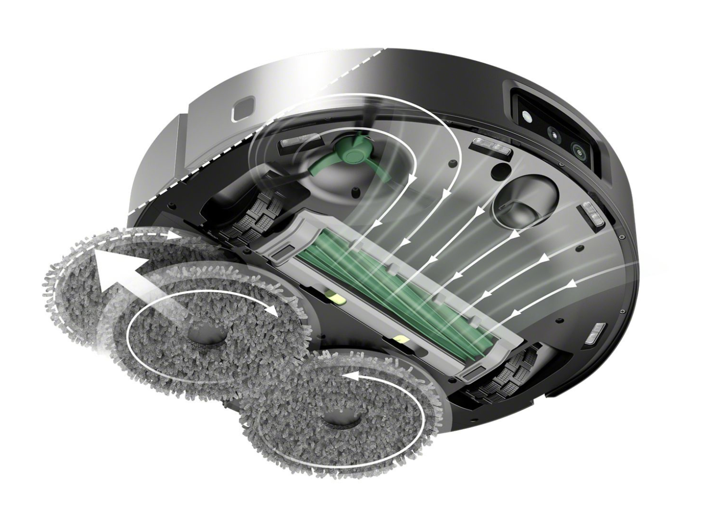 iRobot roomba 505 combo autowash dock noir