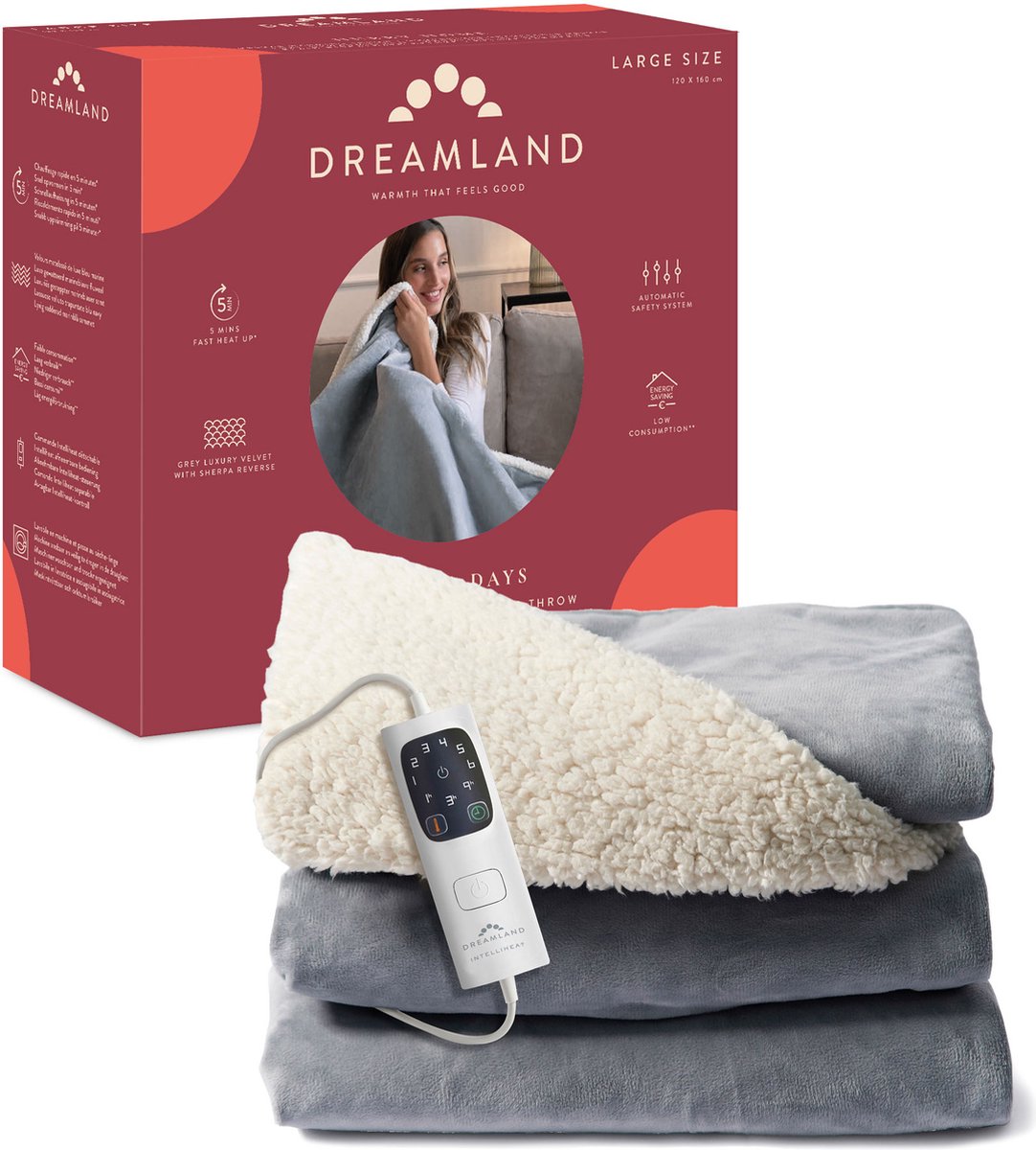 Dreamland couverture chauffante 16693