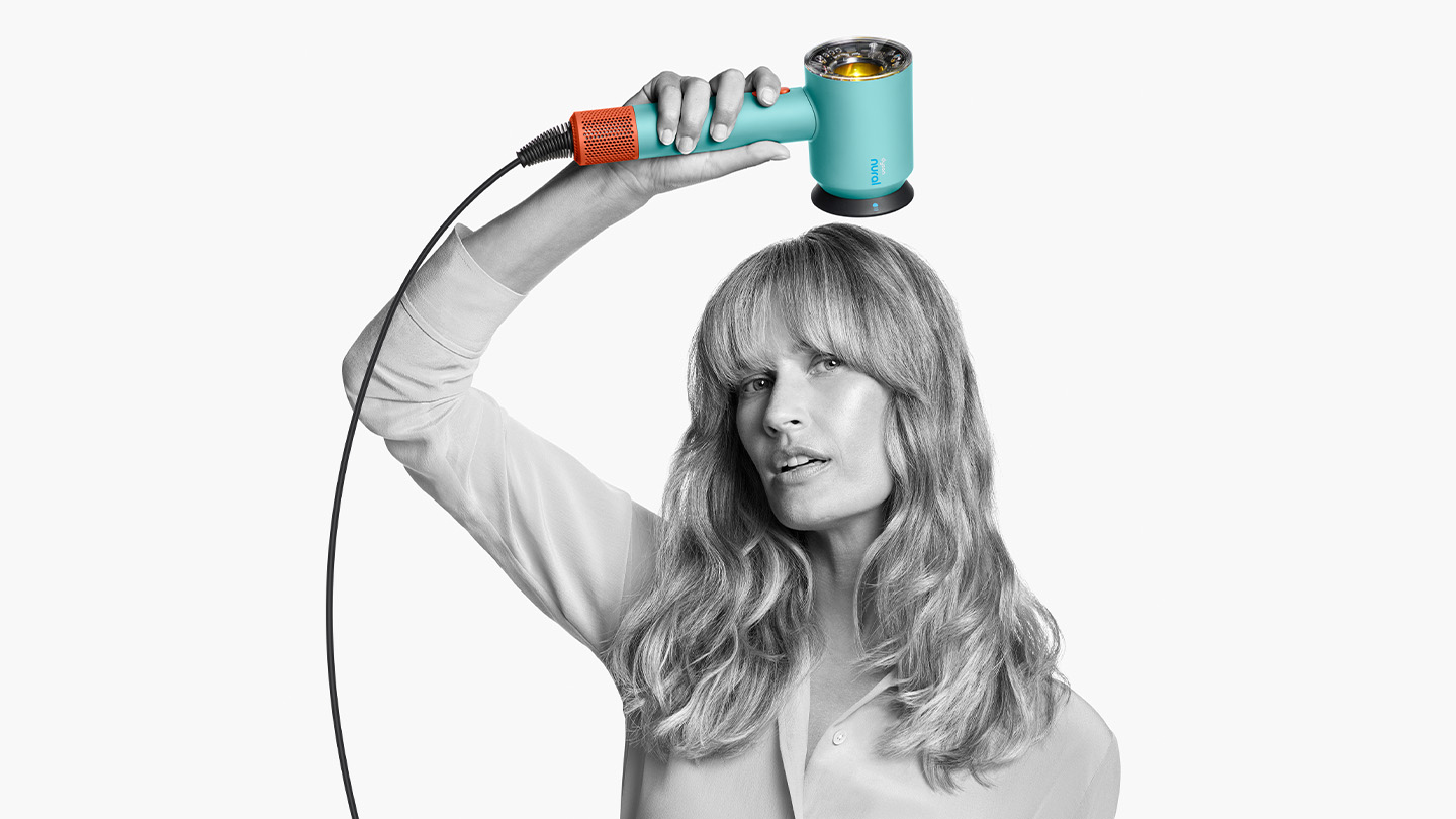 Haardroger DYSON 515276-01 HD07 Supersonic Nural blauw / oranje