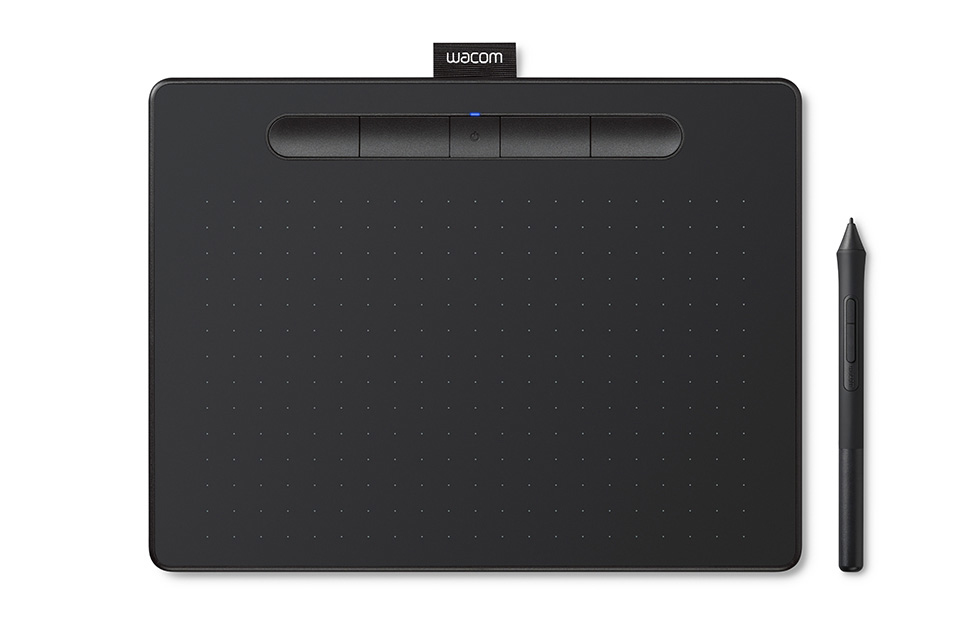 Wacom Intuos M Bluetooth grafische tablet Zwart 2540 lpi 216 x 135 mm USB/Bluetooth