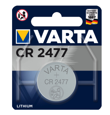 Alarmbatterij VARTA 6477101401 / CR2477