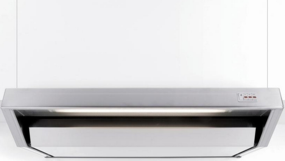 Dampkap NOVY 739 Onderbouw met geluiddemper 90cm inox